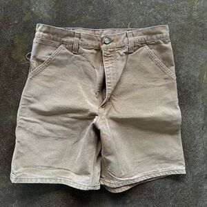 Dark tan Carhartt shorts